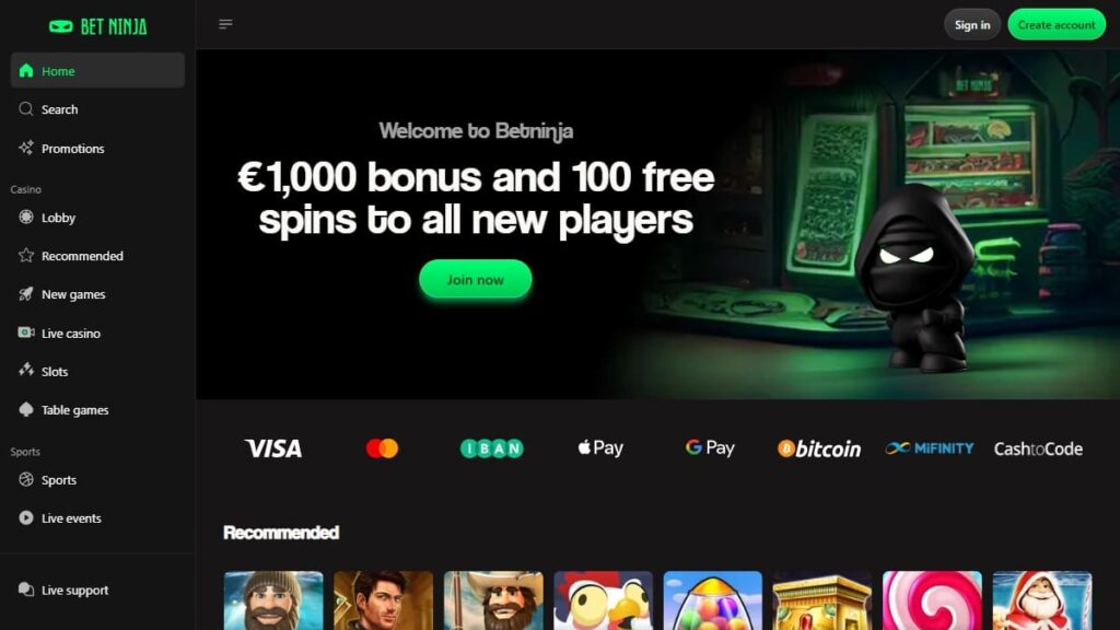 ervaringen met het no cruks casino van betninja nederland